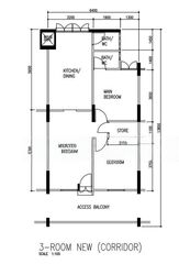 Blk 109 Fengshan Estate (Bedok), HDB 3 Rooms #454662681